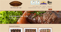 Desktop Screenshot of frontierenaturalmeats.com