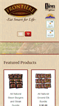 Mobile Screenshot of frontierenaturalmeats.com